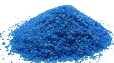 Copper sulfur for cure nail fungus