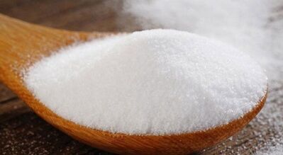 Soda for treatment of nail fungus