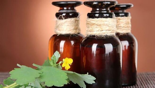 celandine tincture to kill foot fungus